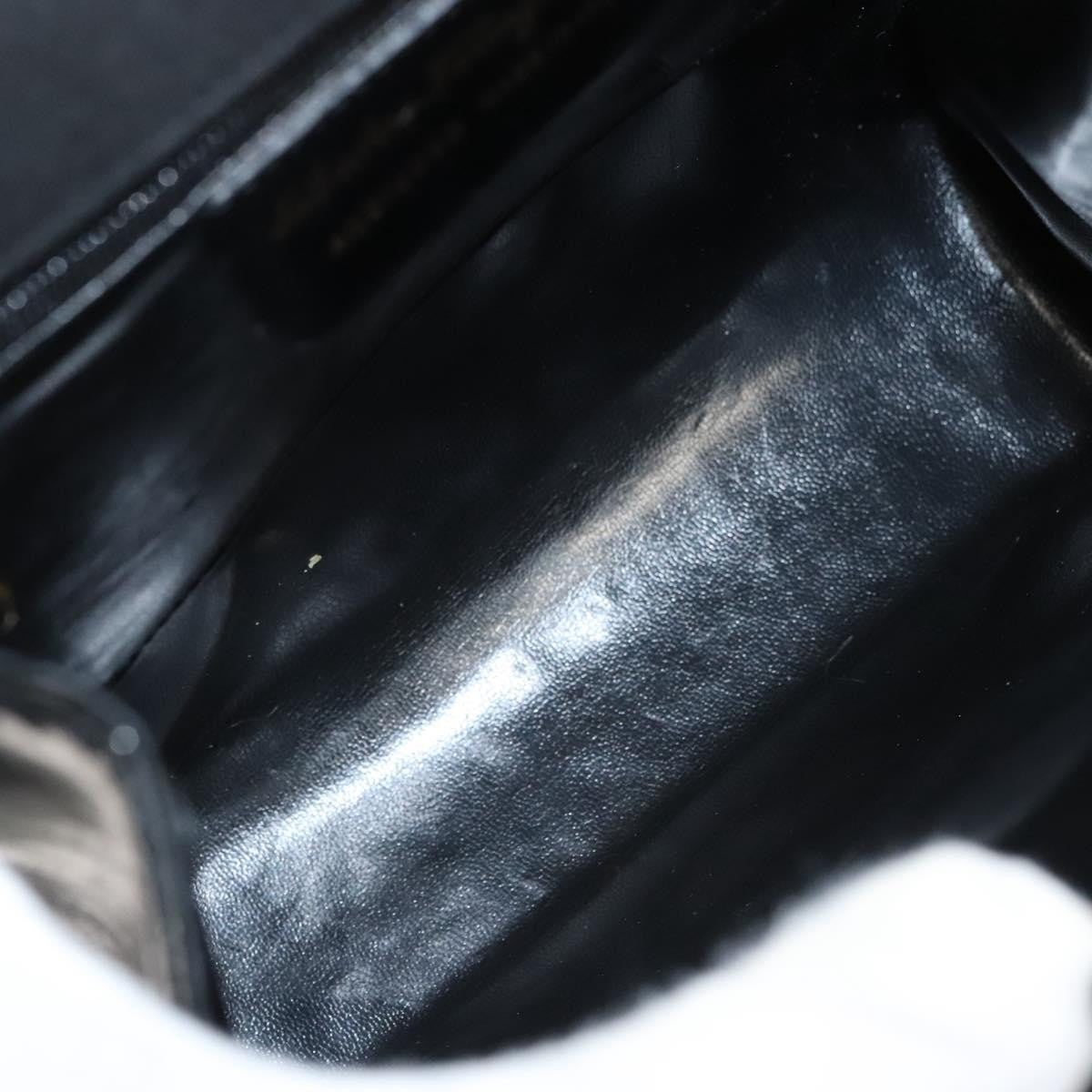 Salvatore Ferragamo Vintage Handbag Patent leather, BLACK, LEATHER, Handbag