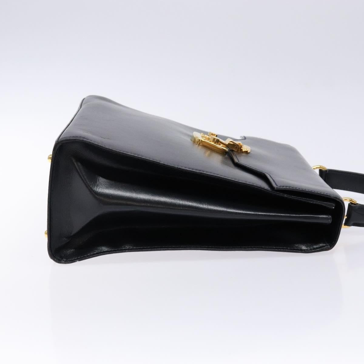 Gucci Lady Lock Leather, NAVY, LEATHER, Handbag