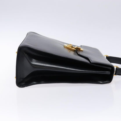 Gucci Lady Lock Leather, NAVY, LEATHER, Handbag