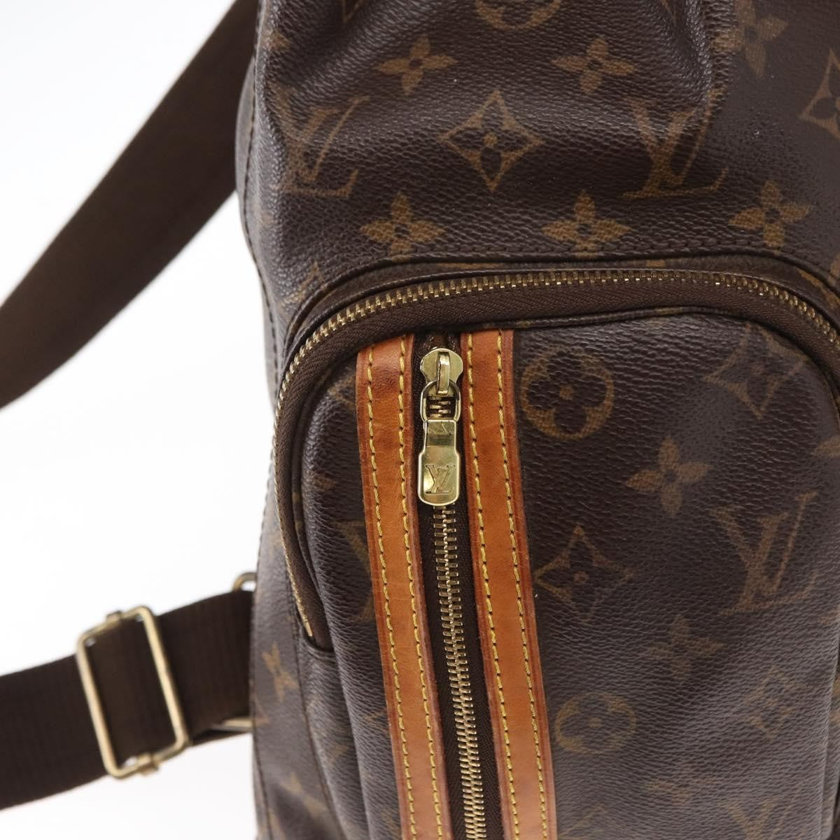 Louis Vuitton Bosphore Backpack Monogram Canvas, BROWN, CANVAS, Backpack