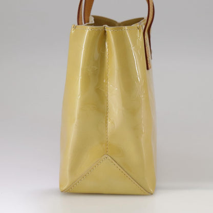 Louis Vuitton Reade Handbag Monogram Vernis, BEIGE, PATENT_LEATHER, Handbag
