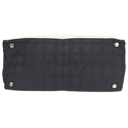 Chanel Travel Line Tote Nylon, WHITE, NYLON, Tote bag