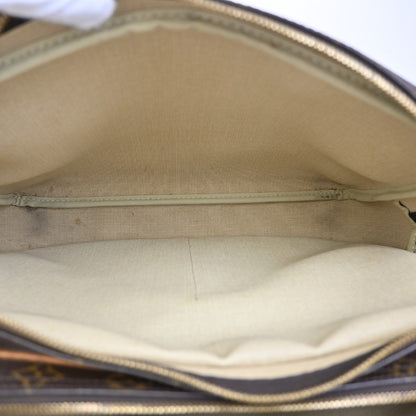 Louis Vuitton Reporter Bag Monogram Canvas, BROWN, CANVAS, Crossbody bag