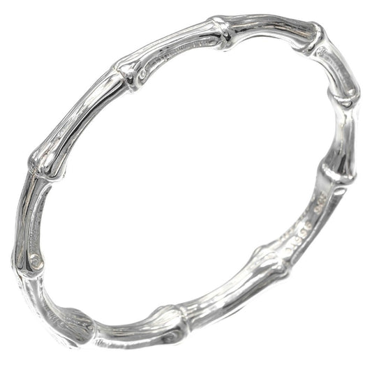 Tiffany & Co. Bamboo Bangle Bracelet Sterling Silver, SILVER, SILVER, Bracelet