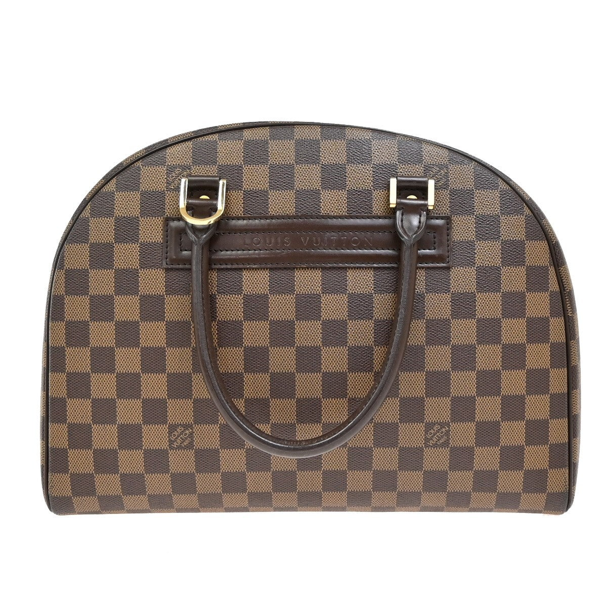 Louis Vuitton Nolita Satchel Damier, BROWN, CANVAS, Handbag