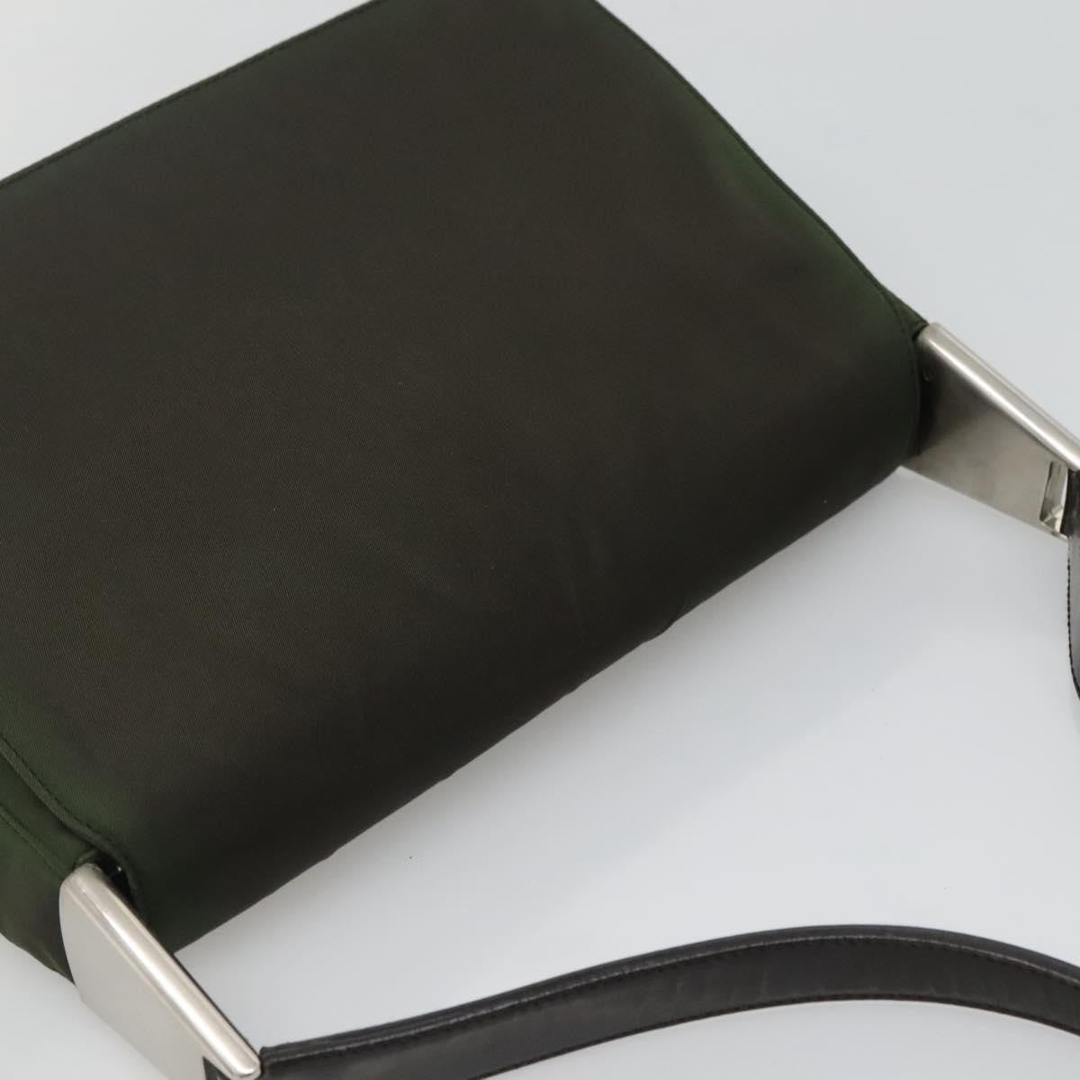 Prada Vintage Shoulder Bag Tessuto, KHAKI, NYLON, Shoulder bag