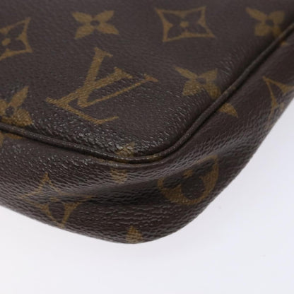 Louis Vuitton Pochette Accessoires Monogram Canvas, BROWN, CANVAS, Clutche & pouche