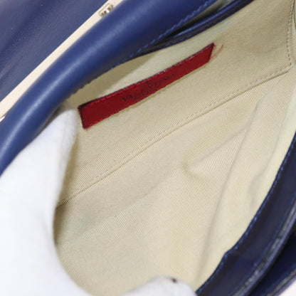 Valentino Garavani Va Va Voom Flap Shoulder Bag Leather, NAVY, LEATHER, Shoulder bag