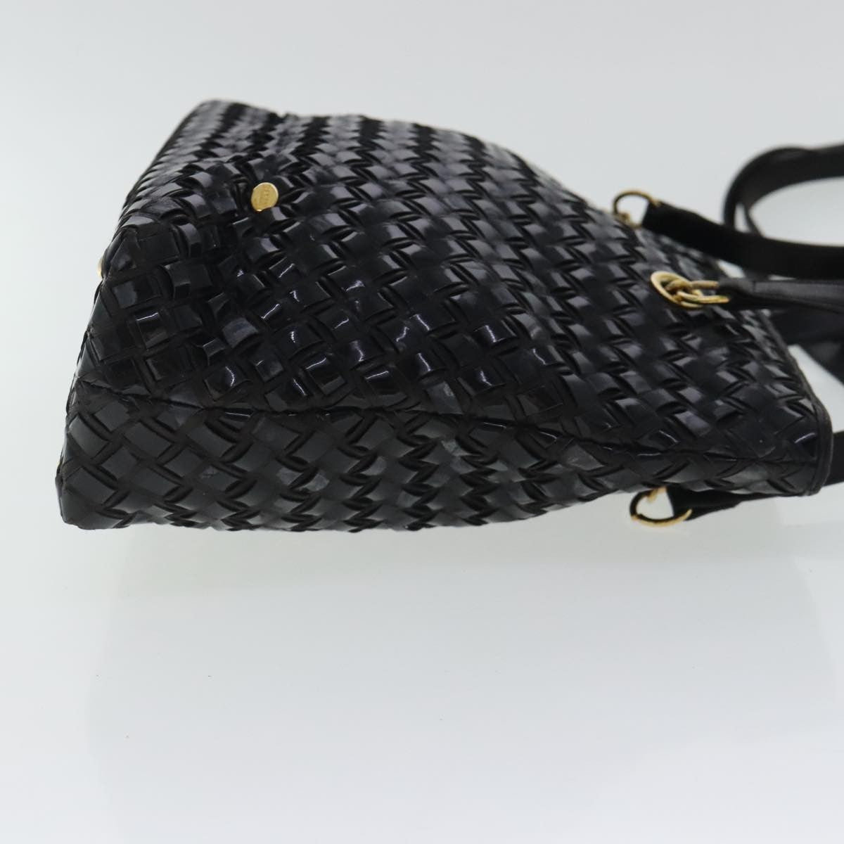 Bally Vintage Shoulder Bag Patent leather, BLACK, PATENT_LEATHER, Shoulder bag