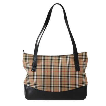Burberry Nova Check Tote canvas check pattern, BEIGE, CANVAS, Tote bag