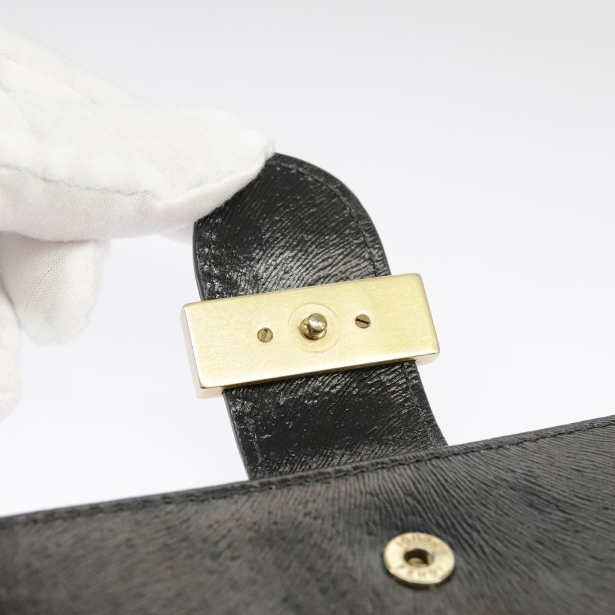 Fendi Bifold Flat Wallet Joshua Vides Printed Leather, BLACK, LEATHER, Wallets