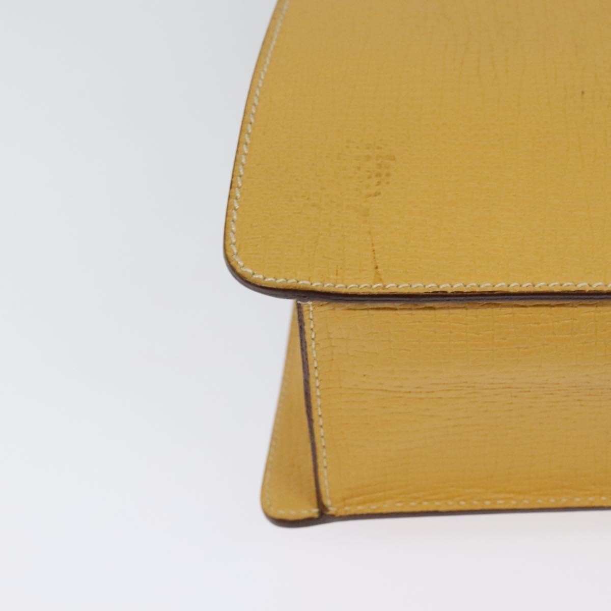 Loewe Barcelona Shoulder Bag Leather, YELLOW, LEATHER, Shoulder bag