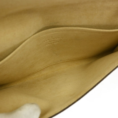 Louis Vuitton Twin Handbag Monogram Canvas, BROWN, CANVAS, Clutche & pouche