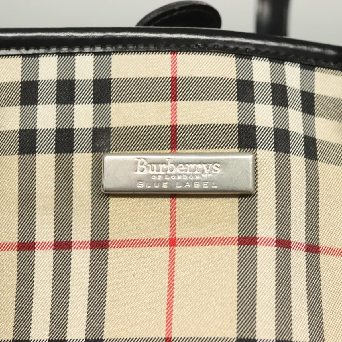 Burberry Nova Check Tote canvas check pattern, BEIGE, CANVAS, Tote bag