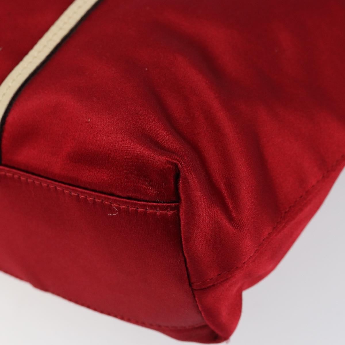 Prada Vintage Handbag Satin, RED, SATIN, Handbag