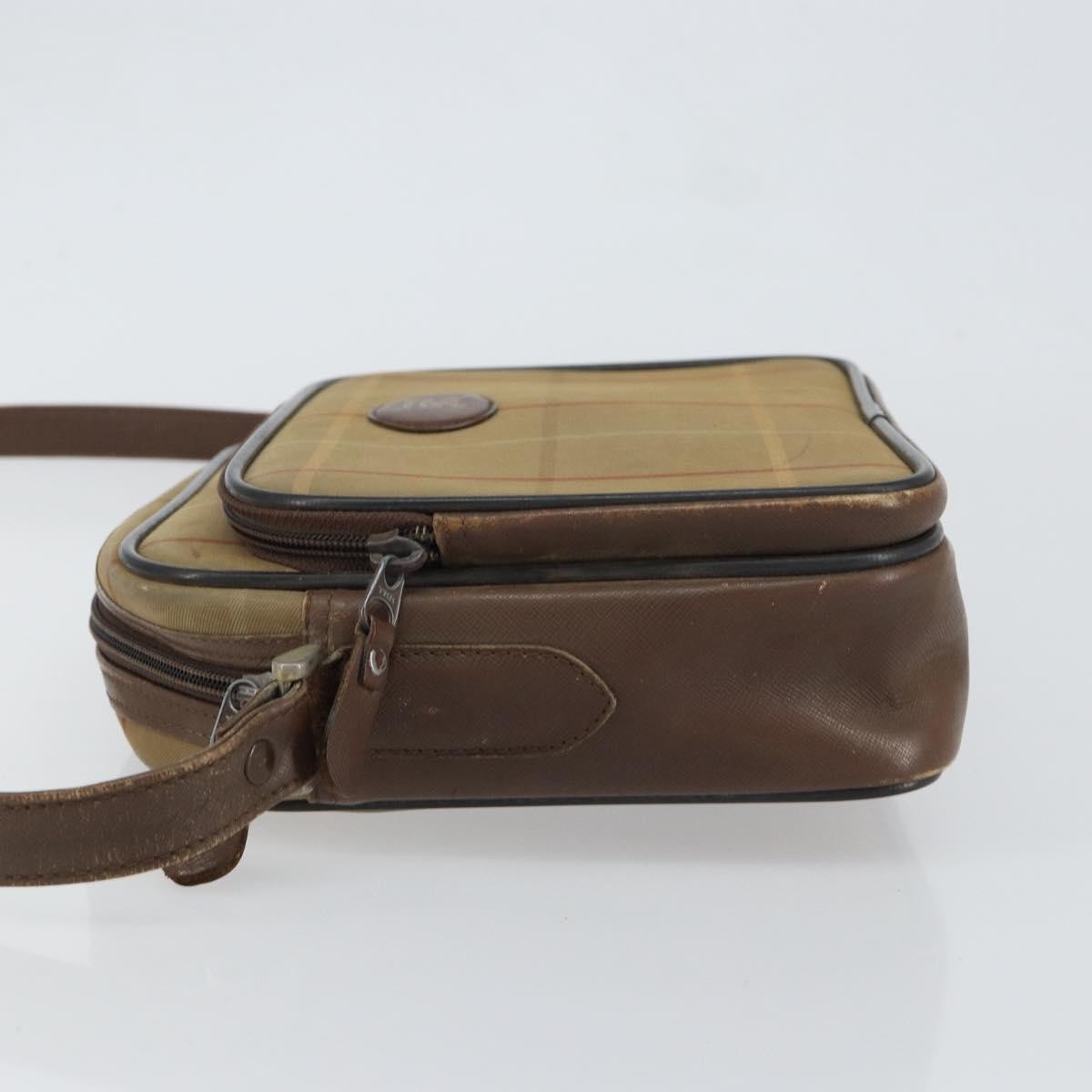 Burberry Nova check Shoulder bag Canvas, BEIGE, CANVAS, Shoulder bag