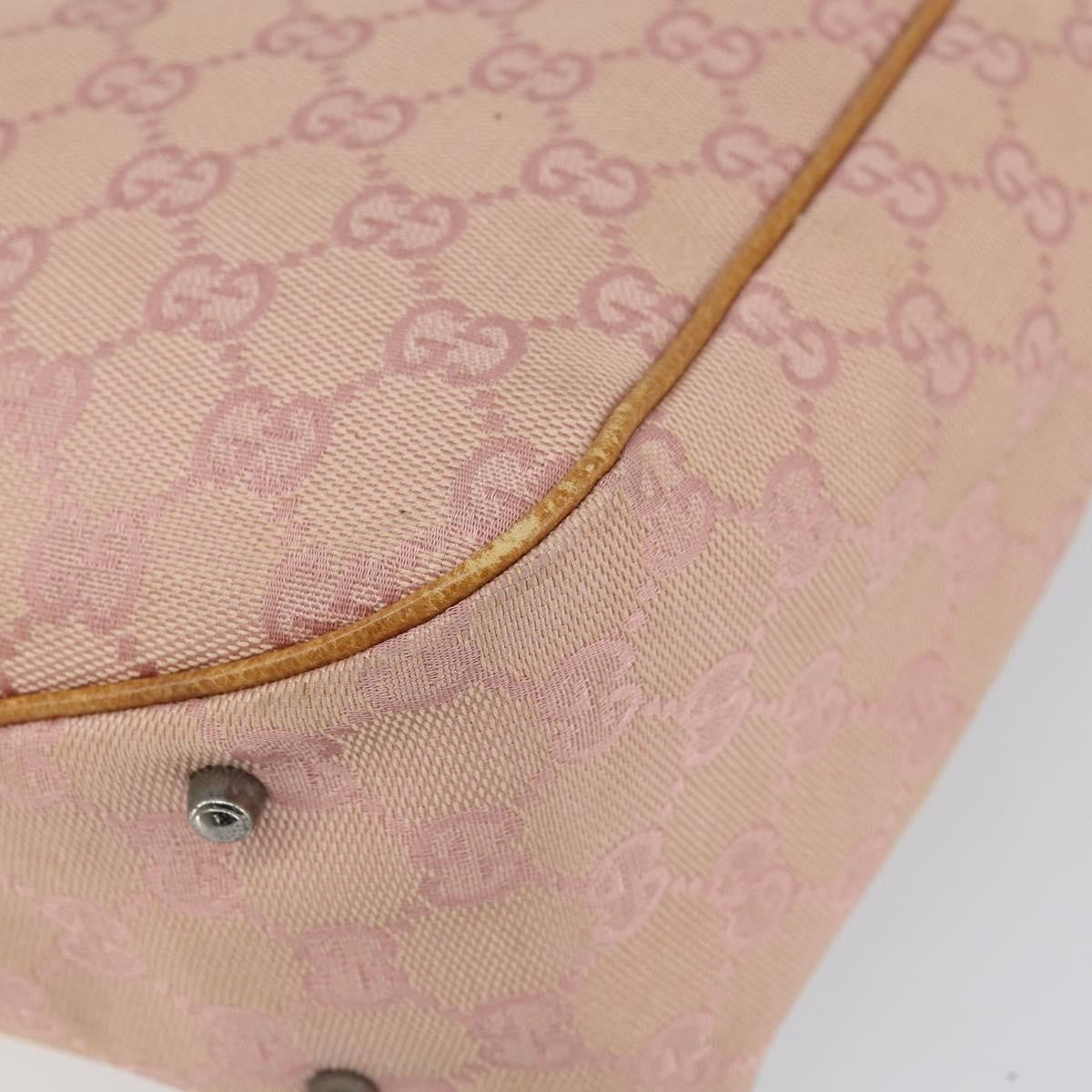 Gucci Vintage Open Tote GG Canvas, PINK, CANVAS, Tote bag