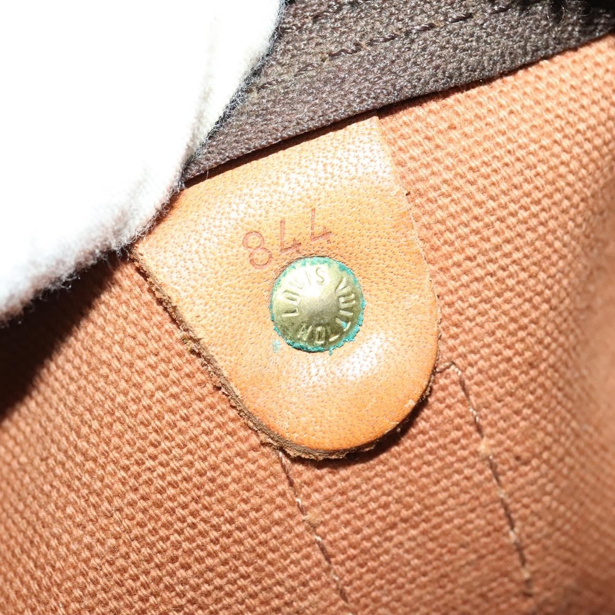 Louis Vuitton Keepall Bag Monogram Canvas, BROWN, CANVAS, Travel bag