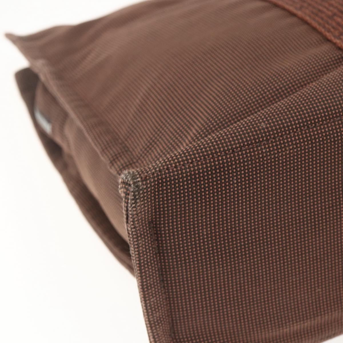 Hermes Fourre-tout Herline Fourre-tout Herline, BROWN, CANVAS, Tote bag