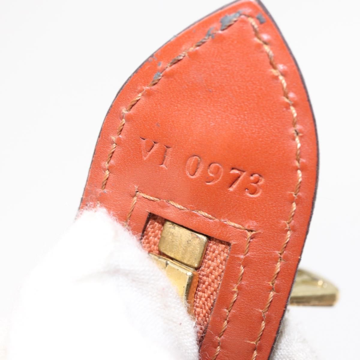 Louis Vuitton Saint Jacques Handbag Epi Leather, BROWN, LEATHER, Handbag