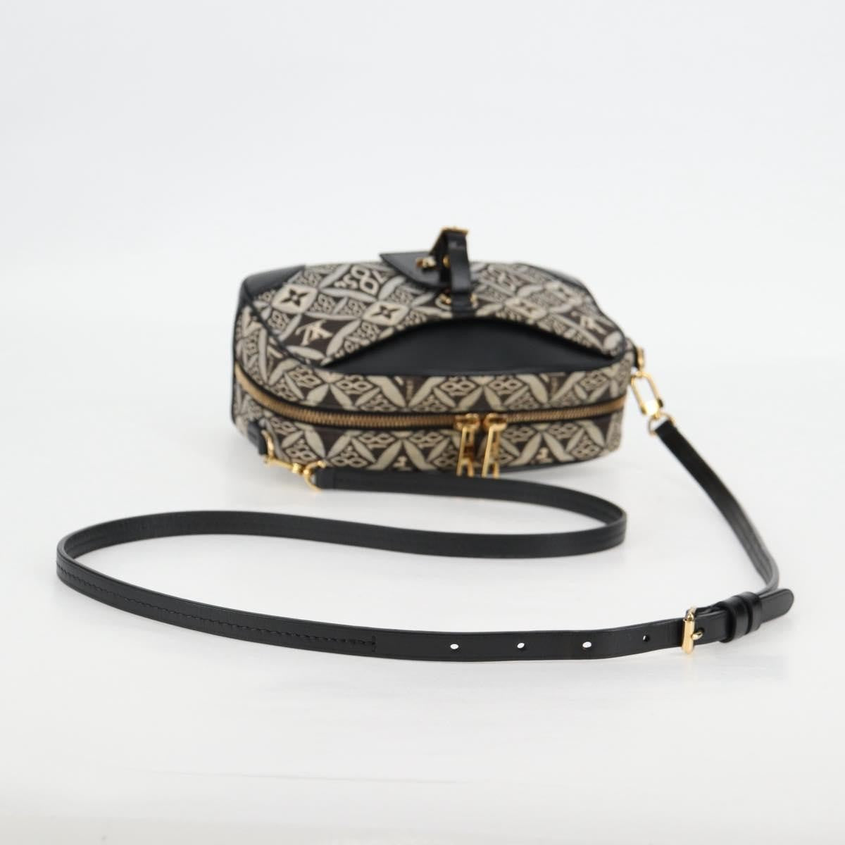 Louis Vuitton Deauville Handbag Limited Edition Since 1854 Monogram Jacquard, BLACK, CANVAS, Handbag