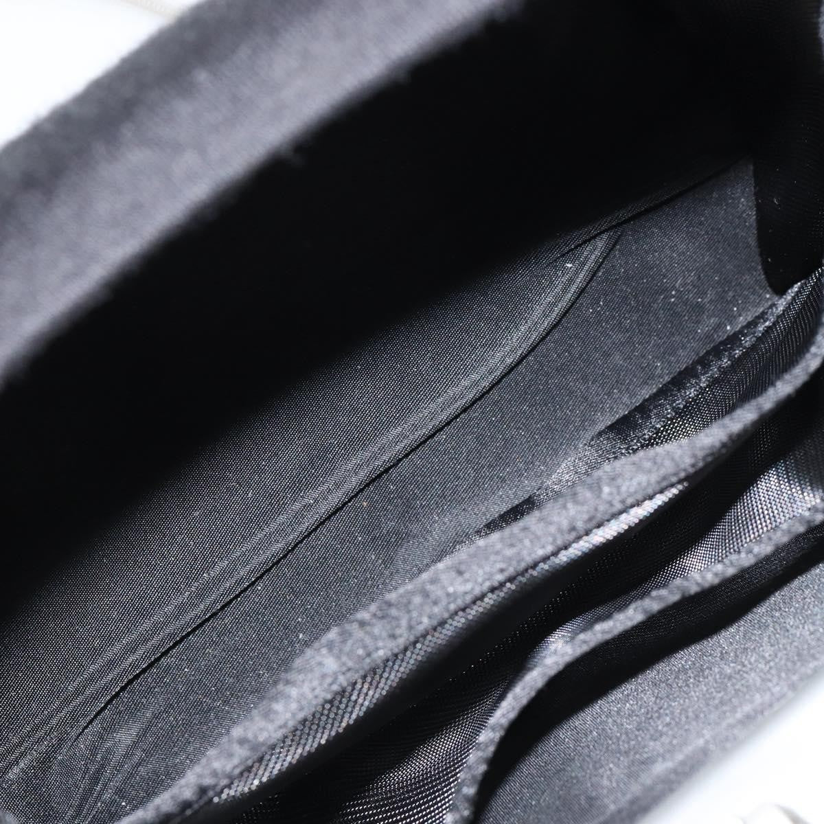 Chanel Millennium Shoulder Bag Jersey, BLACK, COTTON, Shoulder bag