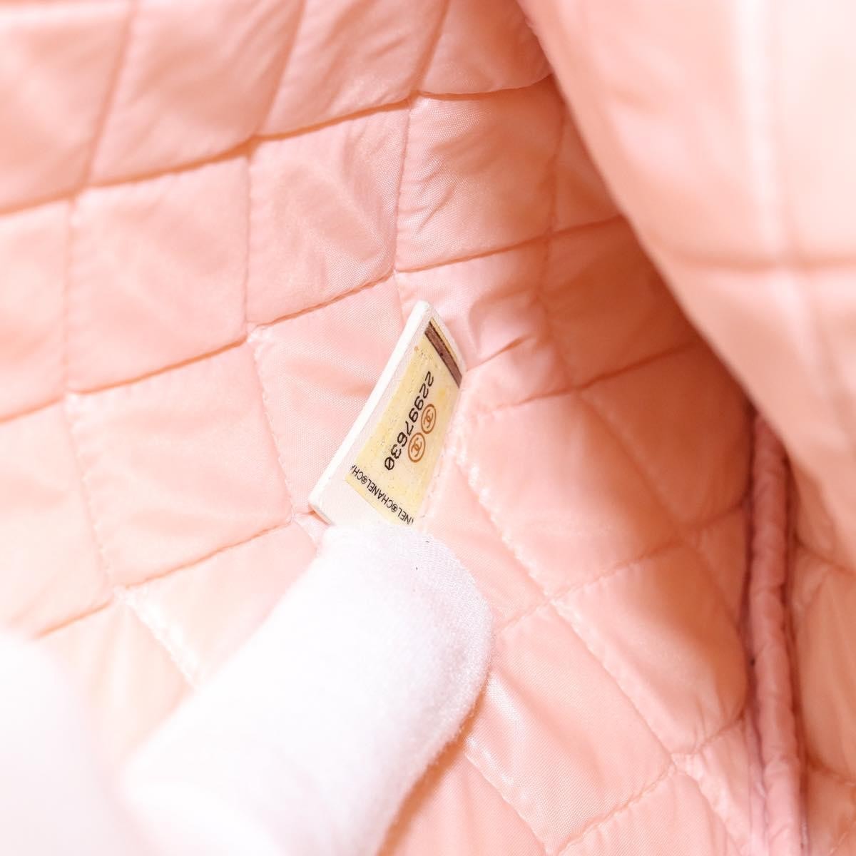 Chanel Coco Cuba Pouch Printed Quilted Canvas, WHITE, CANVAS, Clutche & pouche