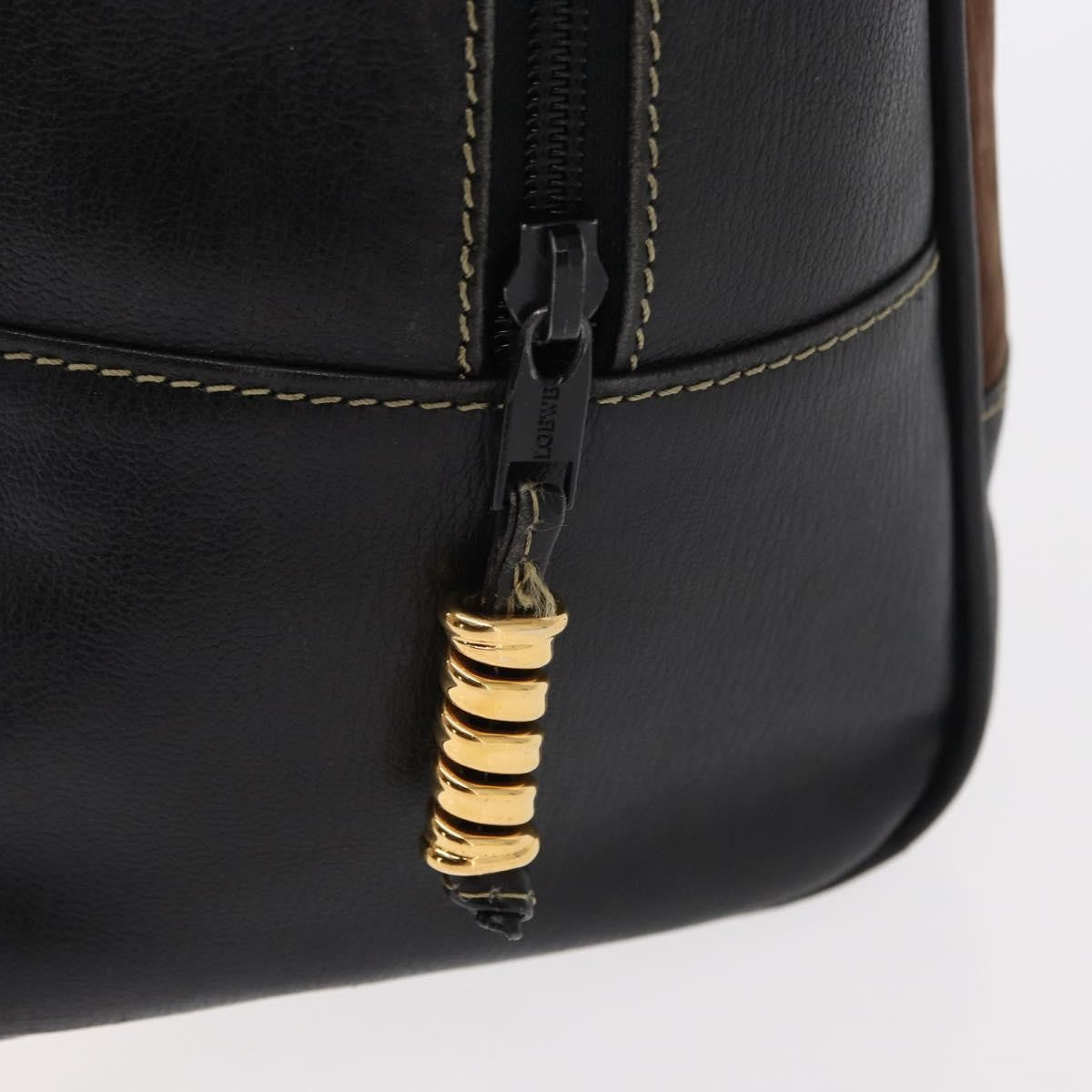 Loewe Vintage Velazquez Top Handle Bag Leather, BROWN, LEATHER, Handbag