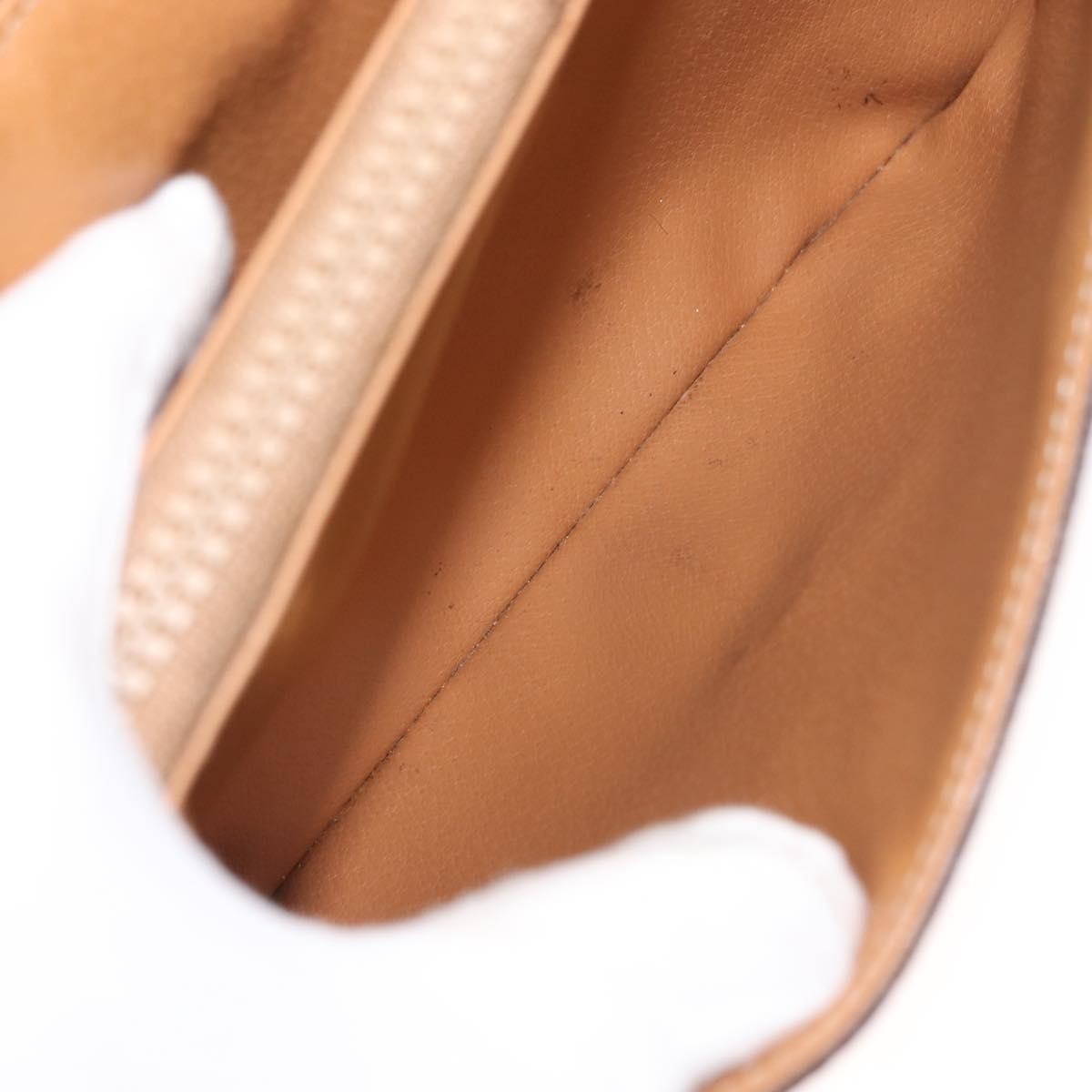 Celine Vintage Macadam Shoulder Bag Canvas, BROWN, CANVAS, Shoulder bag