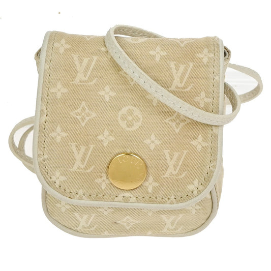 Louis Vuitton Cancun Pochette Monogram Mini Canvas, BEIGE, CANVAS, Clutche & pouche
