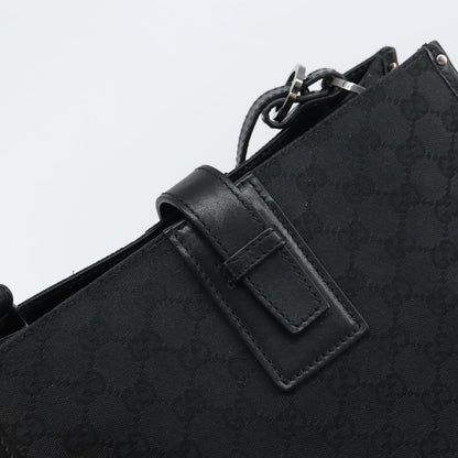 Gucci Vintage tote GG Canvas, BLACK, CANVAS, Tote bag