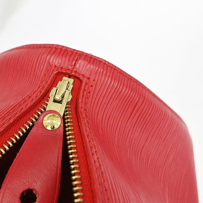 Louis Vuitton Speedy Handbag Epi Leather, Red, Leather, Handbag