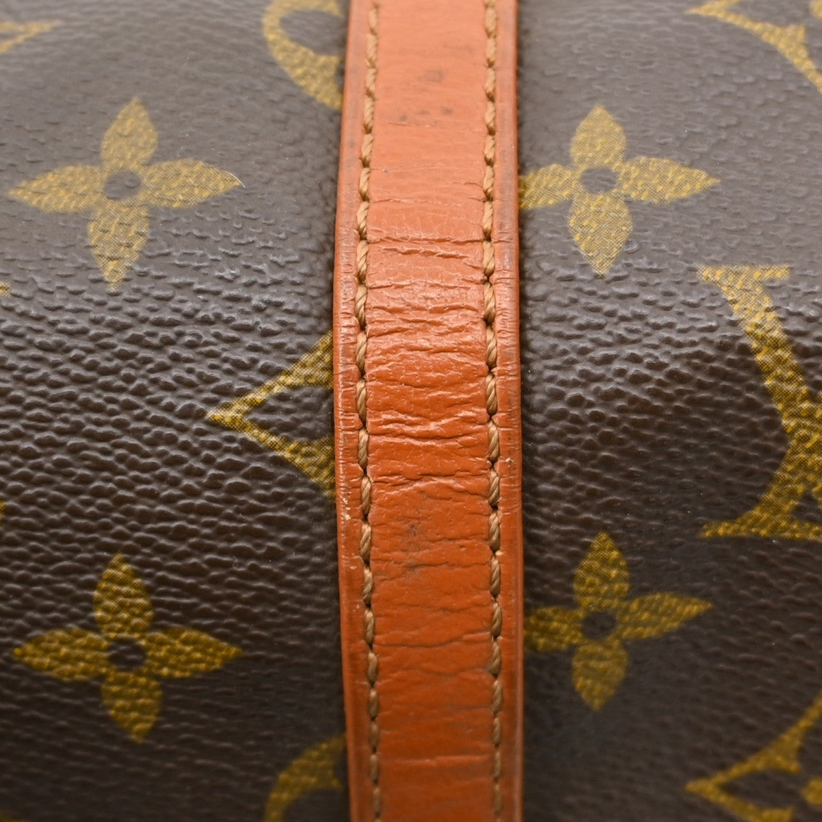 Louis Vuitton Papillon Handbag Monogram Canvas, Brown, Canvas, Handbag