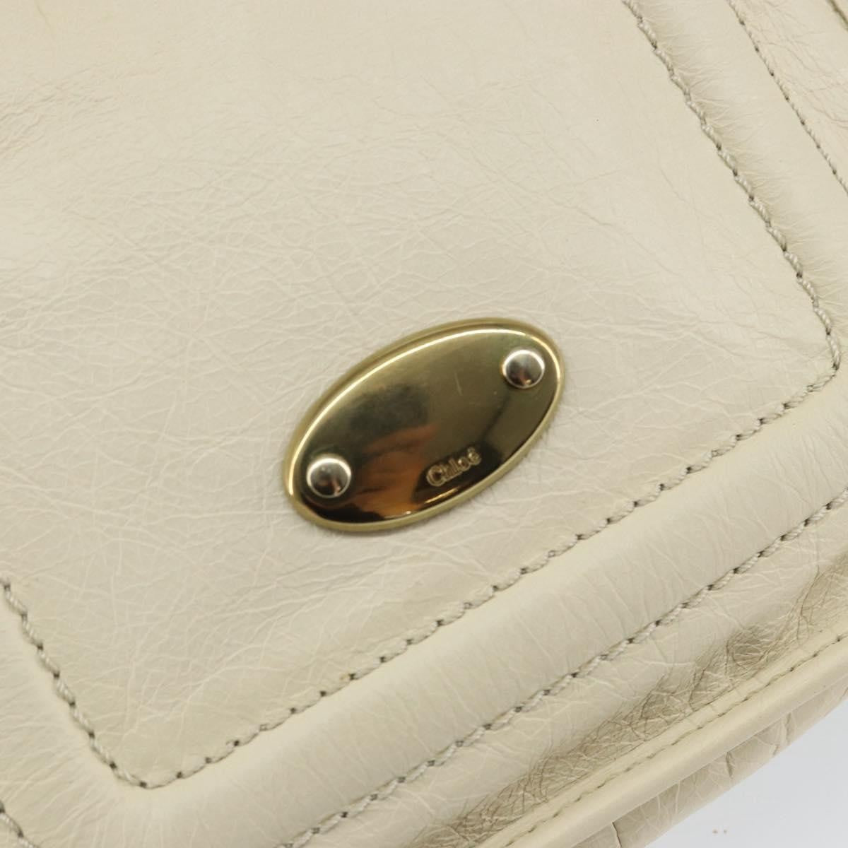 Chloe Vintage handbag Leather, BEIGE, LEATHER, Handbag