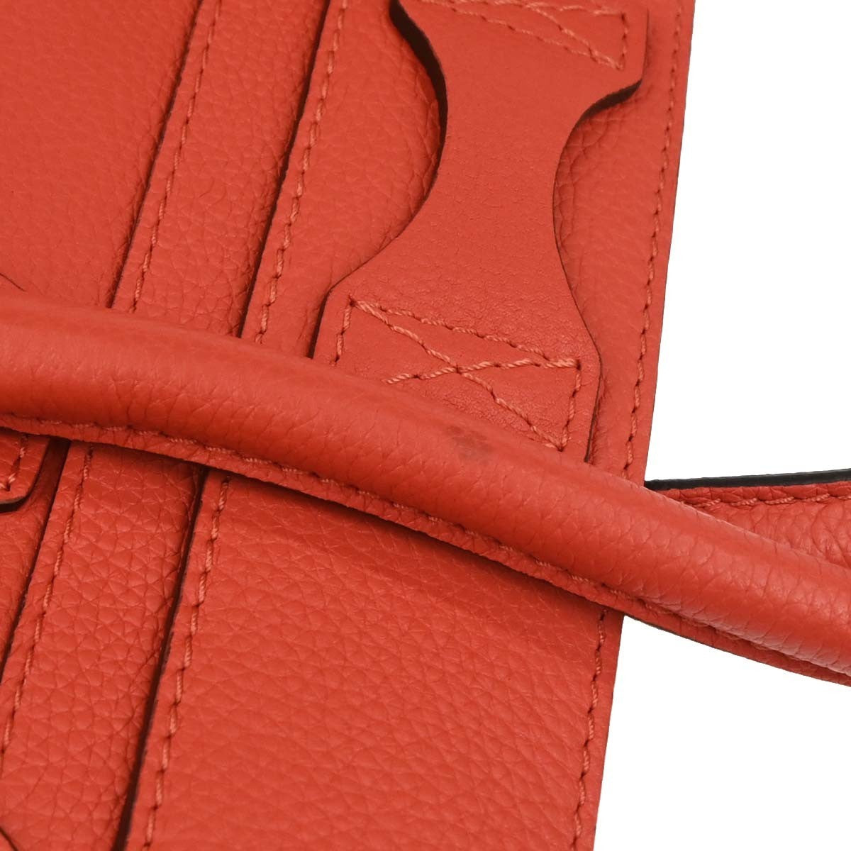 Celine Luggage Bag Smooth Leather, RED, LEATHER, Handbag