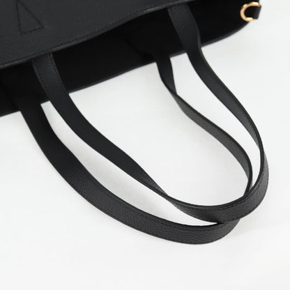 Versace Medusa Tote Leather, BLACK, LEATHER, Tote bag