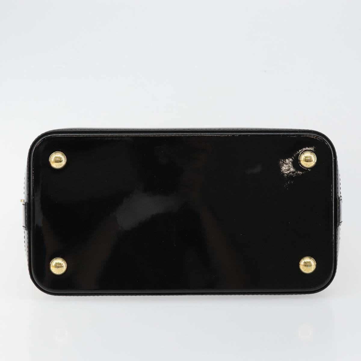 Louis Vuitton Lockit Handbag Monogram Vernis, BEIGE, PATENT_LEATHER, Tote bag