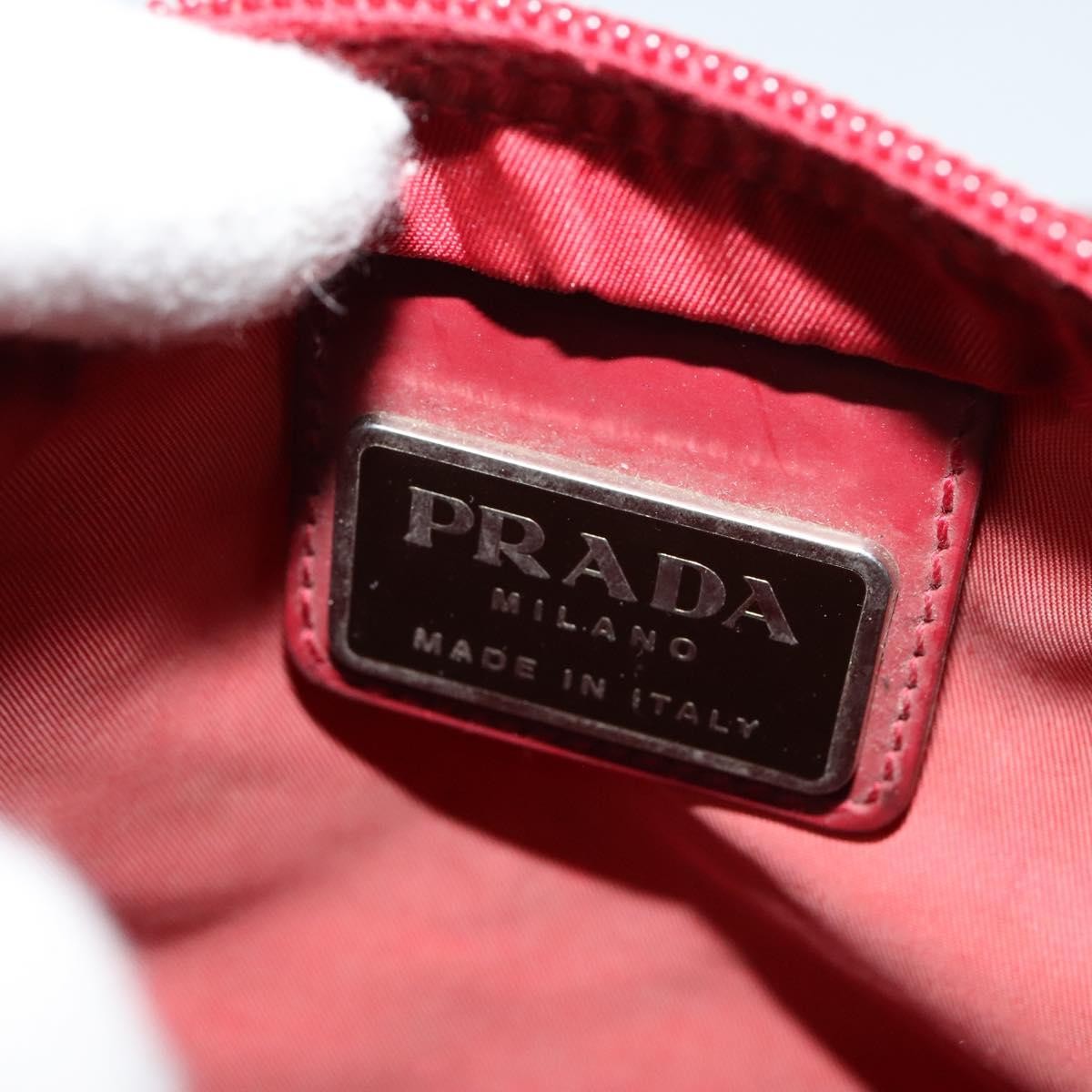 Prada Vintage Shoulder Bag Tessuto, RED, NYLON, Shoulder bag