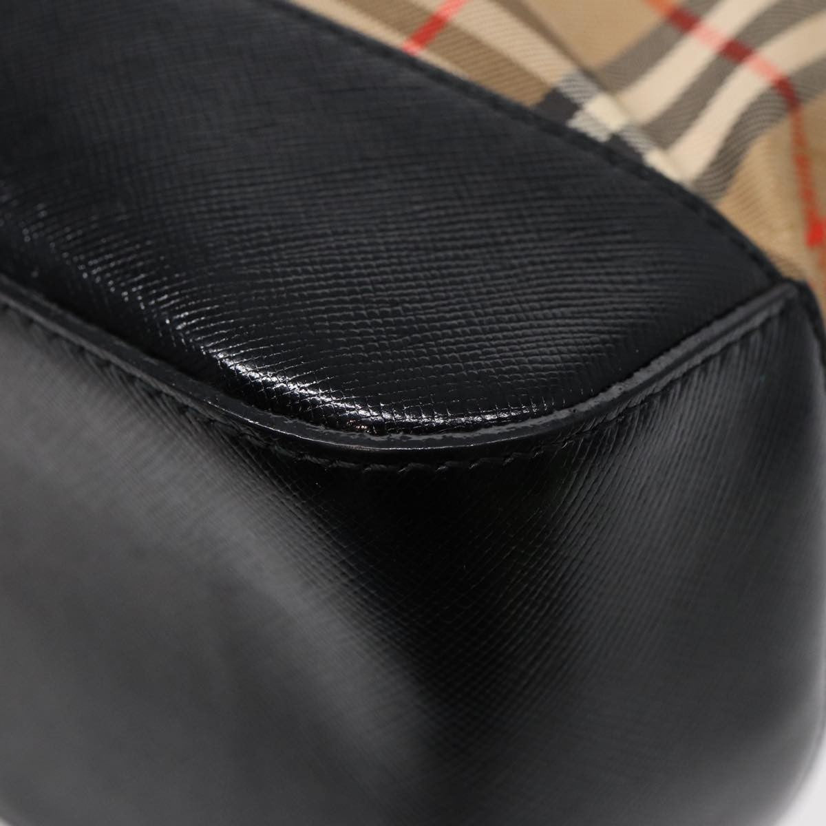 Burberry Nova Check Handbag Nova Check Canvas, BEIGE, CANVAS, Handbag