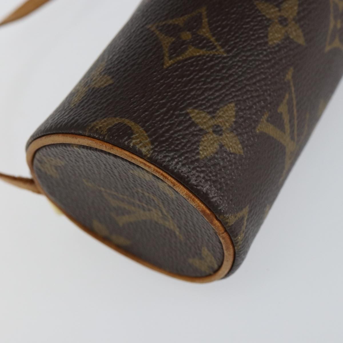 Louis Vuitton Papillon Pochette Monogram Canvas, BROWN, CANVAS, Clutche & pouche