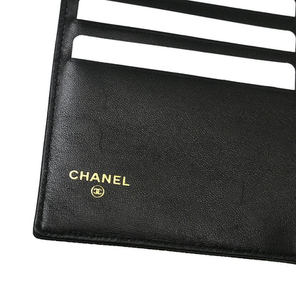 Chanel Timeless CC French Wallet Caviar, Black, Calfskin, Wallet