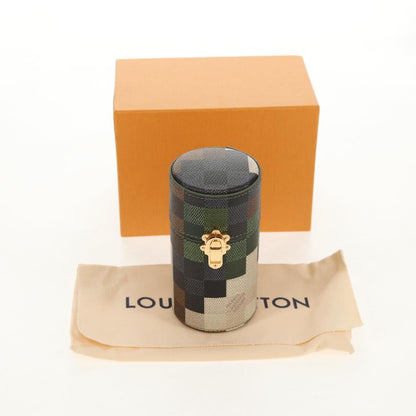 Louis Vuitton Coffret parfum Canvas, GREEN, CANVAS, Clutche & pouche