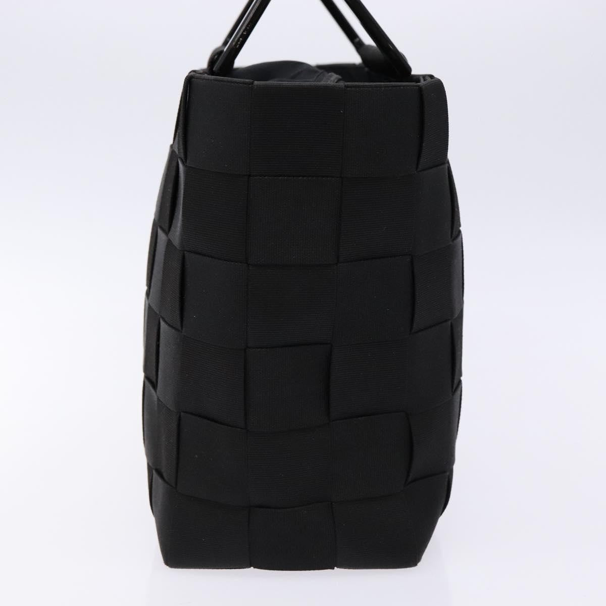 Salvatore Ferragamo Vintage Handbag Canvas, BLACK, CANVAS, Handbag