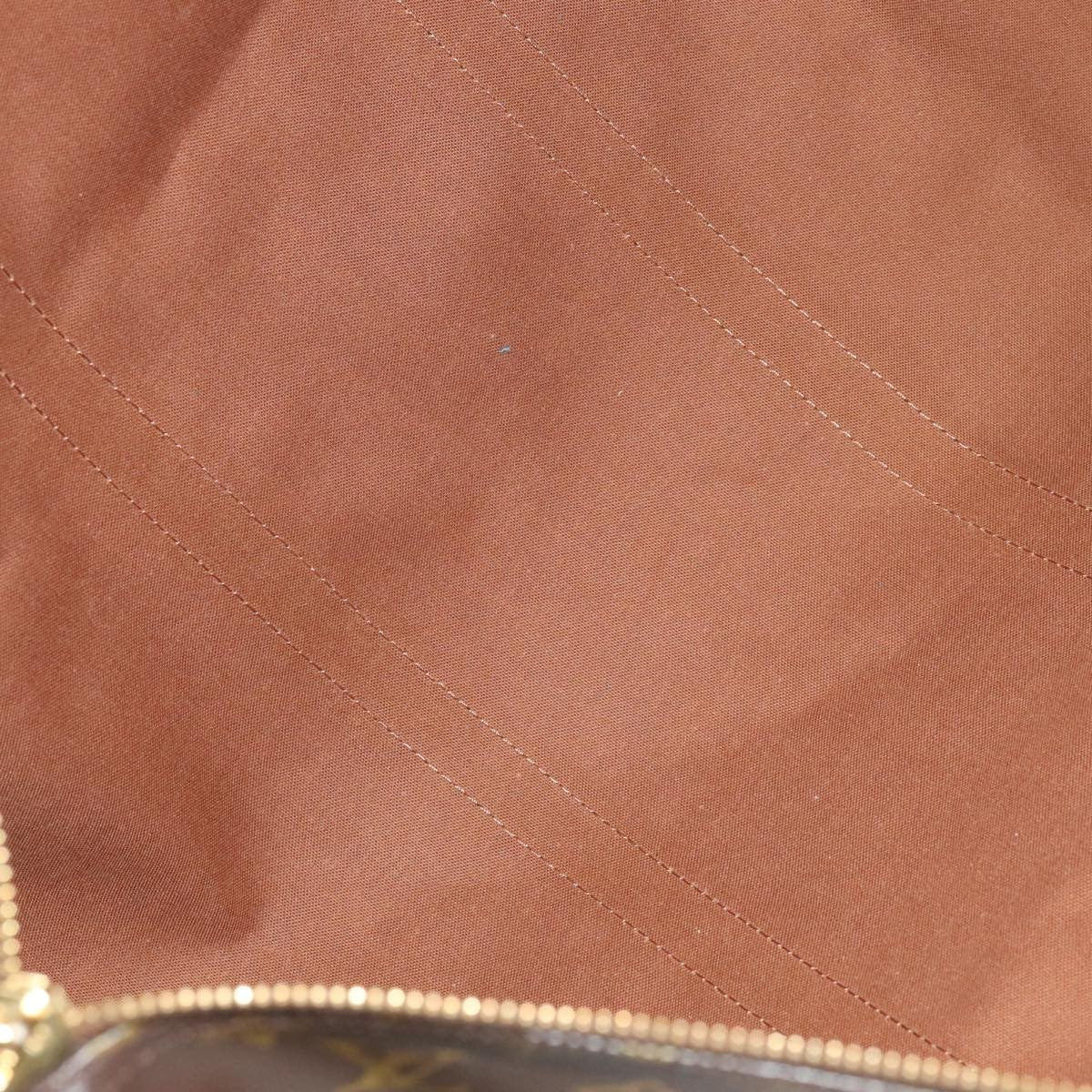 Louis Vuitton Keepall Bag Monogram Canvas, BROWN, CANVAS, Travel bag