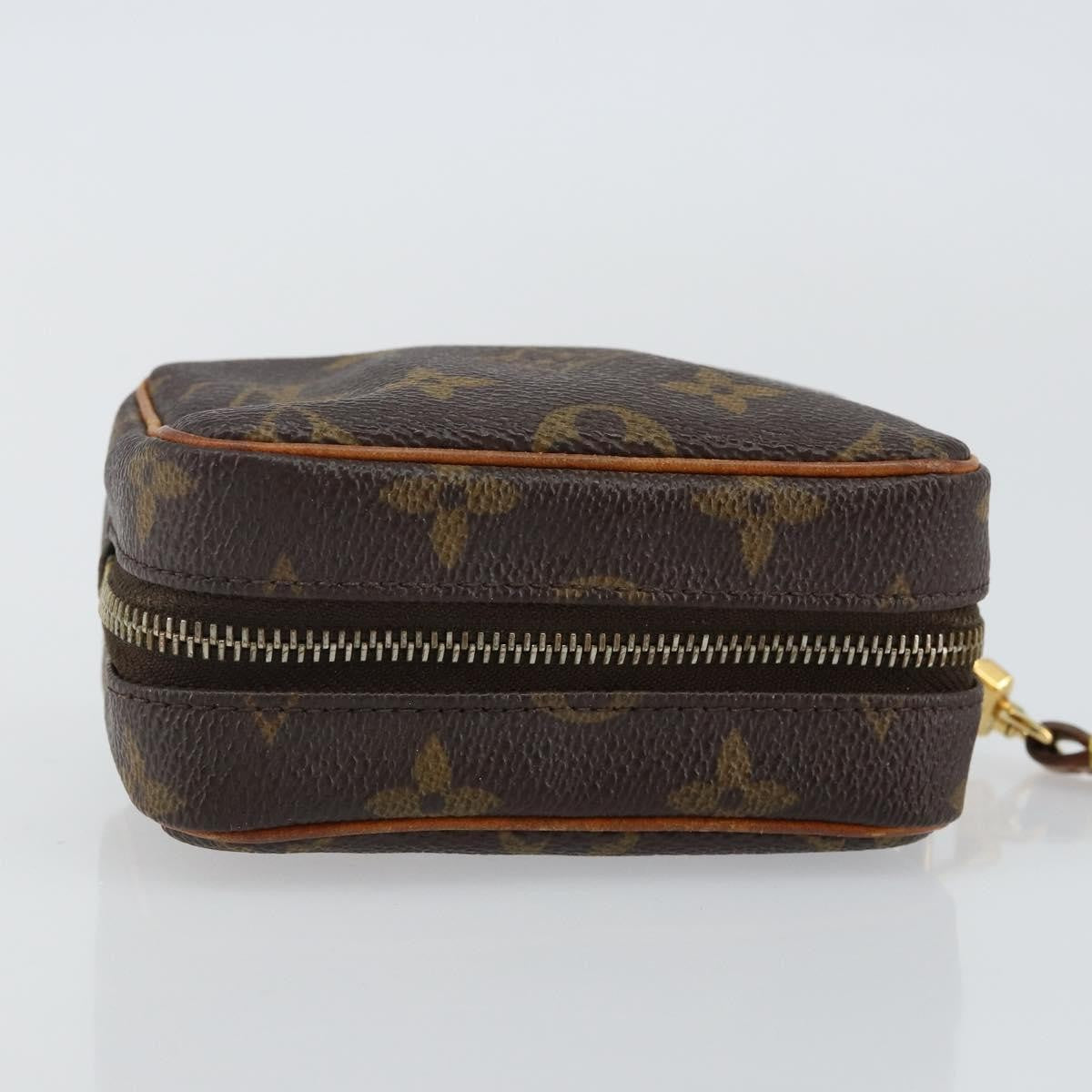 Louis Vuitton Wapity Trousse Pouch Monogram Canvas, BROWN, CANVAS, Clutche & pouche
