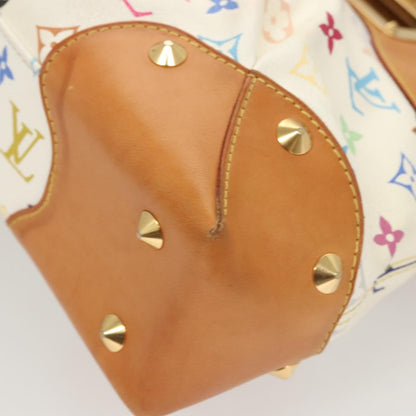 Louis Vuitton Judy Handbag Monogram Multicolor, WHITE, CANVAS, Handbag