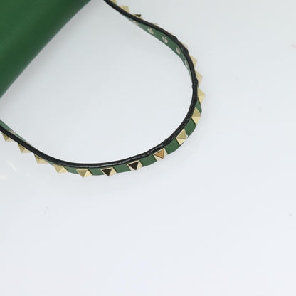 Valentino Garavani Rockstud Tote Soft Leather, GREEN, LEATHER, Tote bag