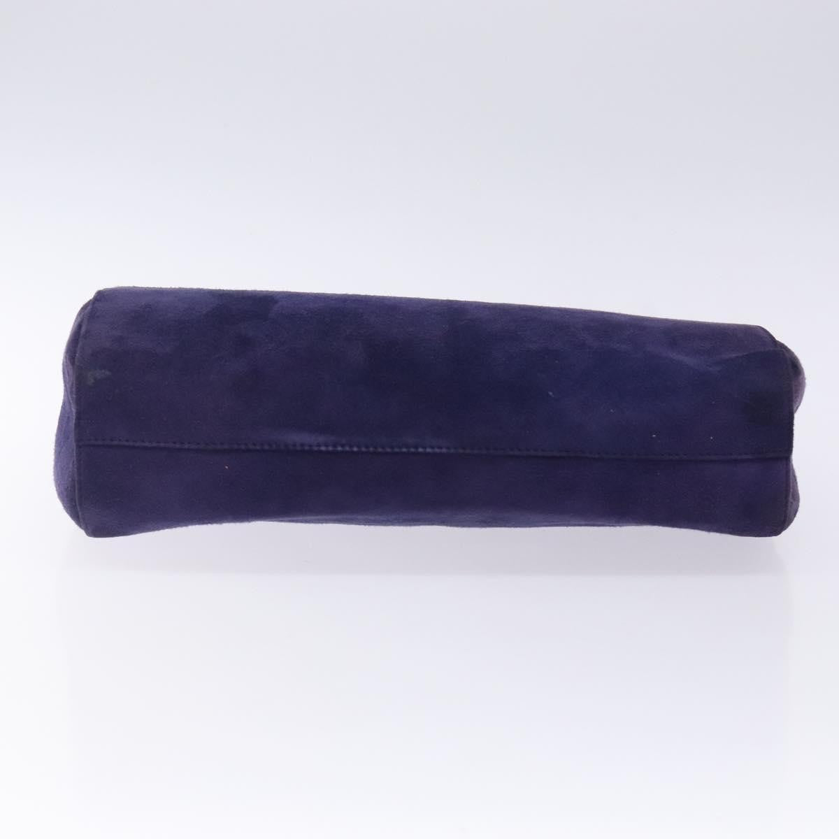 Prada Vintage Handbag Suede, PURPLE, SUEDE, Handbag