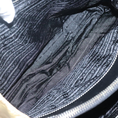 Prada Convertible Chain Tote Quilted Tessuto, BEIGE, NYLON, Tote bag