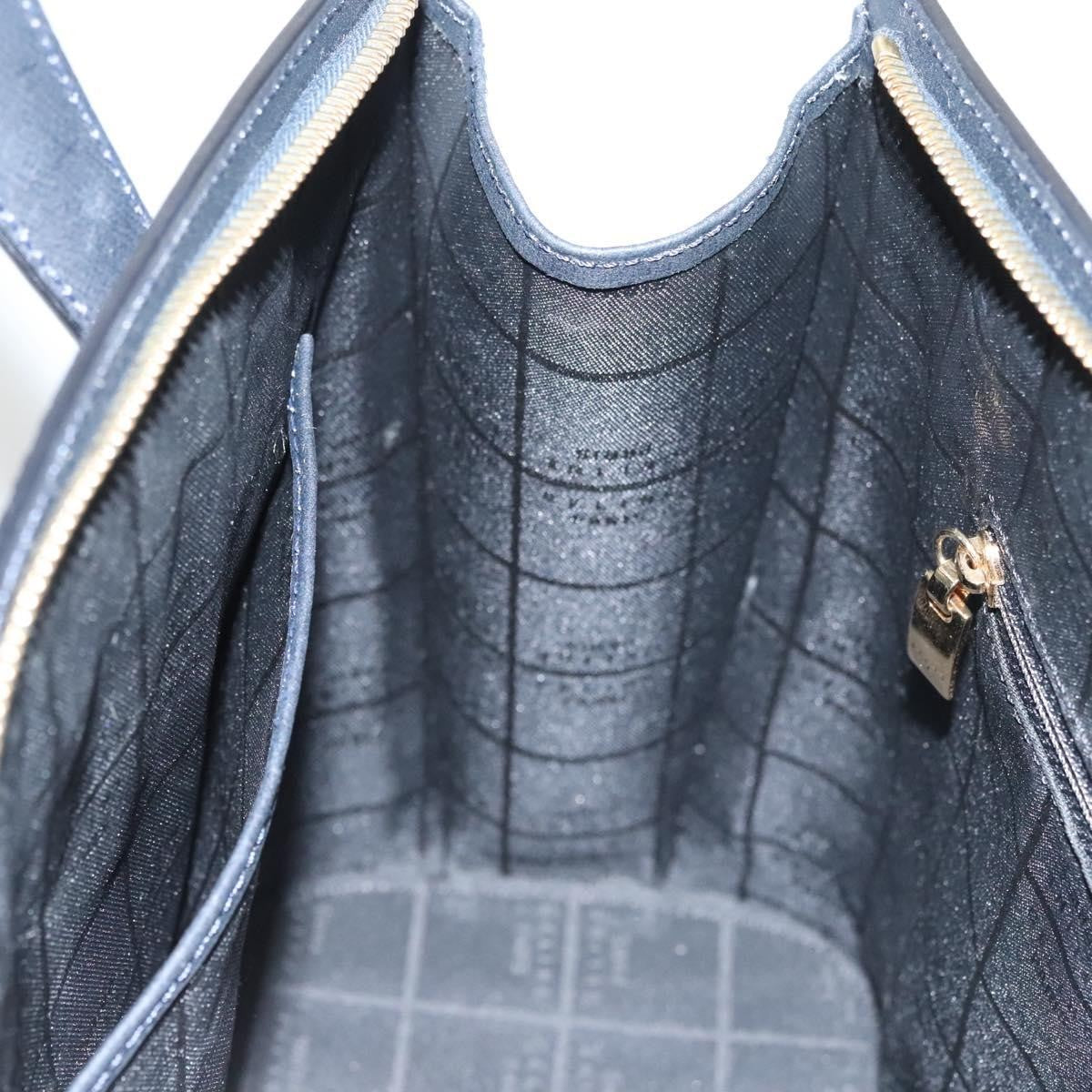 Celine Handbag Leather, NAVY, LEATHER, Handbag